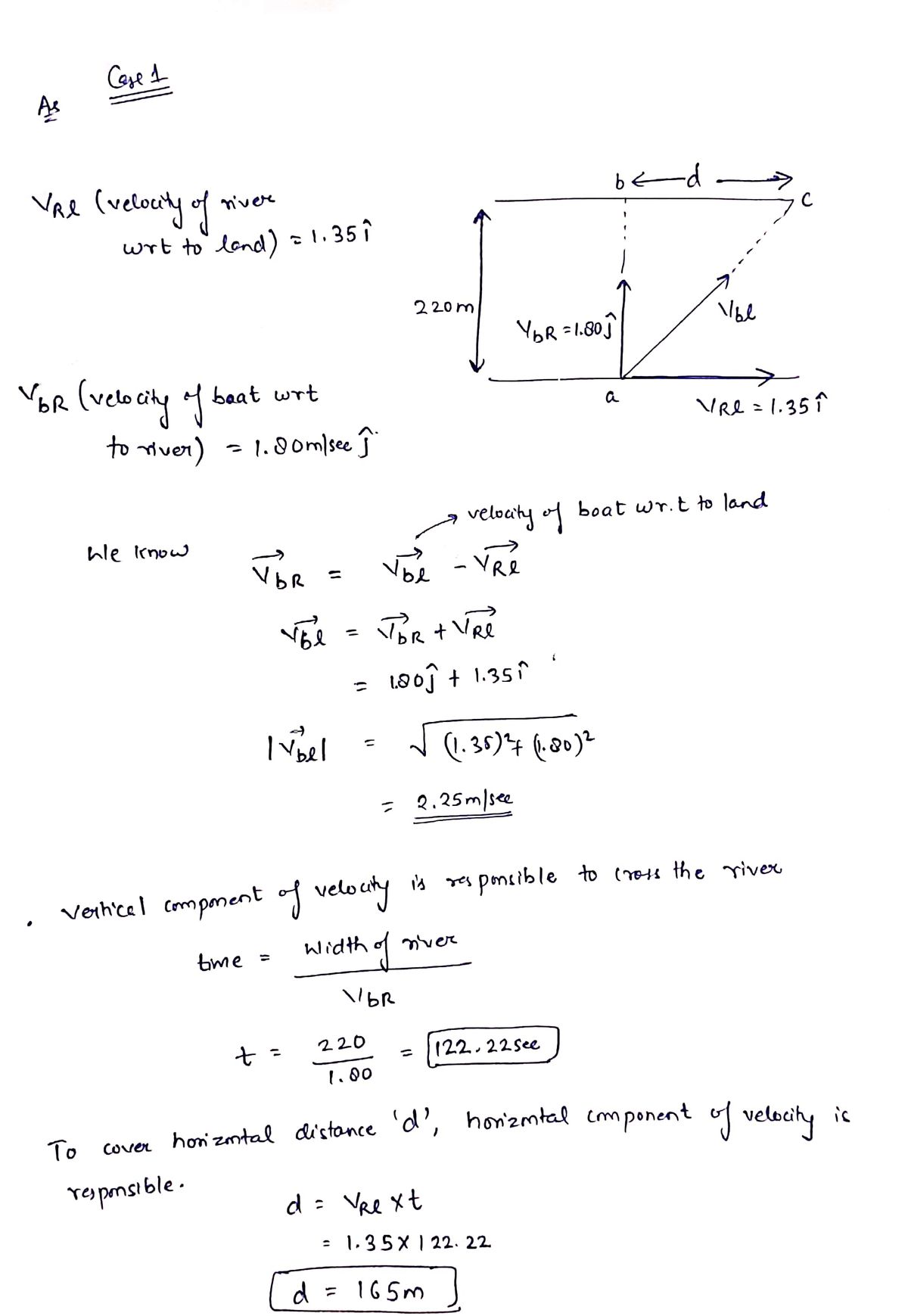 Physics homework question answer, step 1, image 1